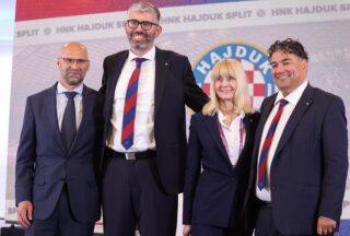 Split: Predstavljanje novog predsjednika Uprave HNK Hajduk Ivana Bilića