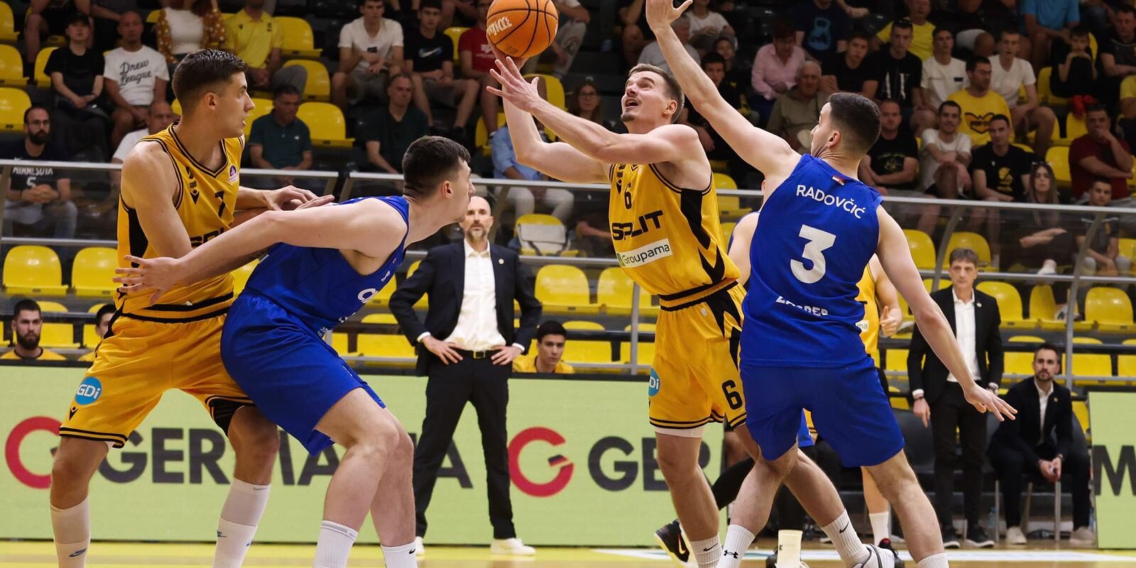 Split: Prva utakmica polufinala doigravanja Favbet Premijer lige KK Split – KK Cibona
