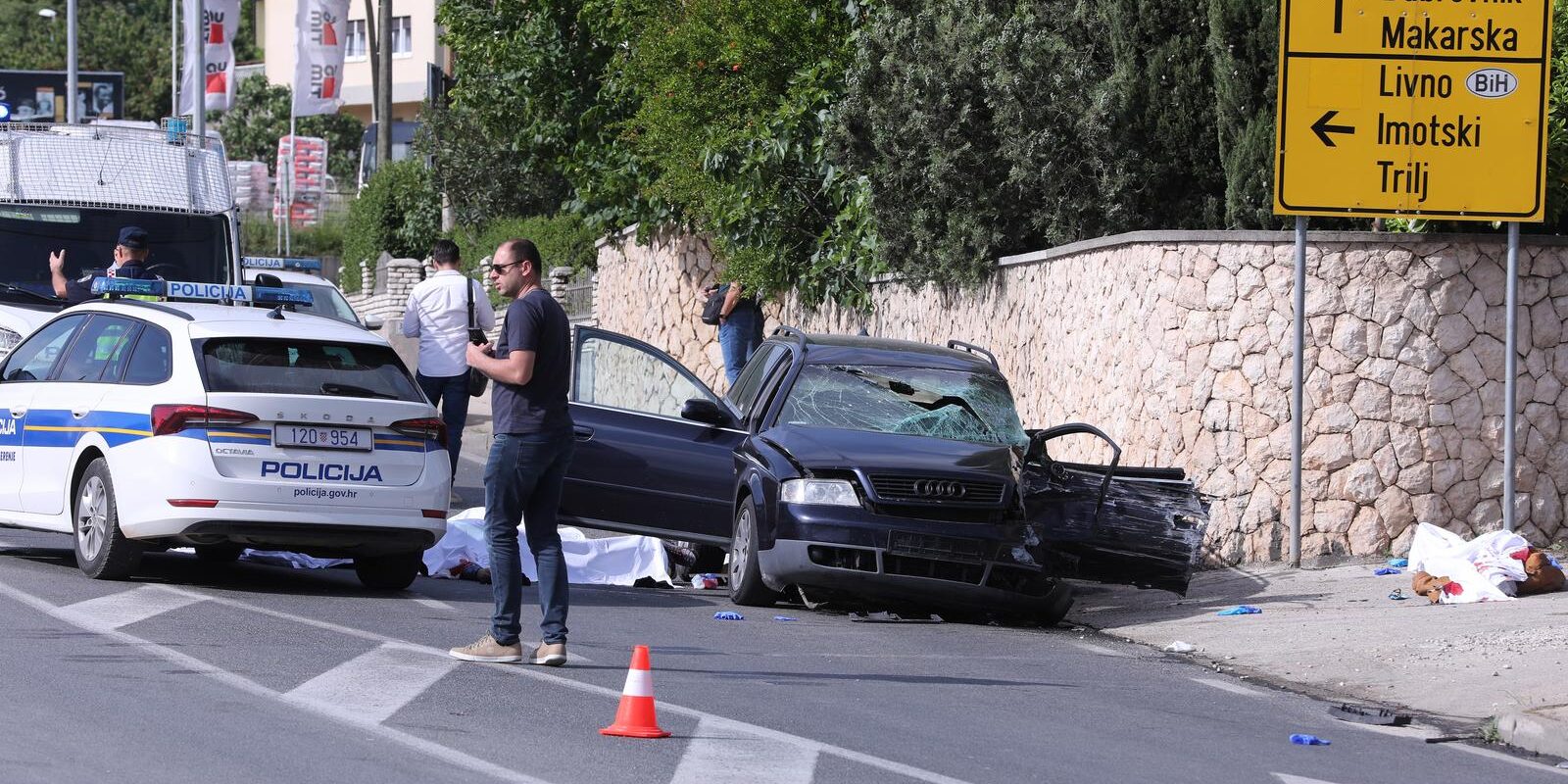 U prometnoj nesreći kod Sinja poginule četiri osobe