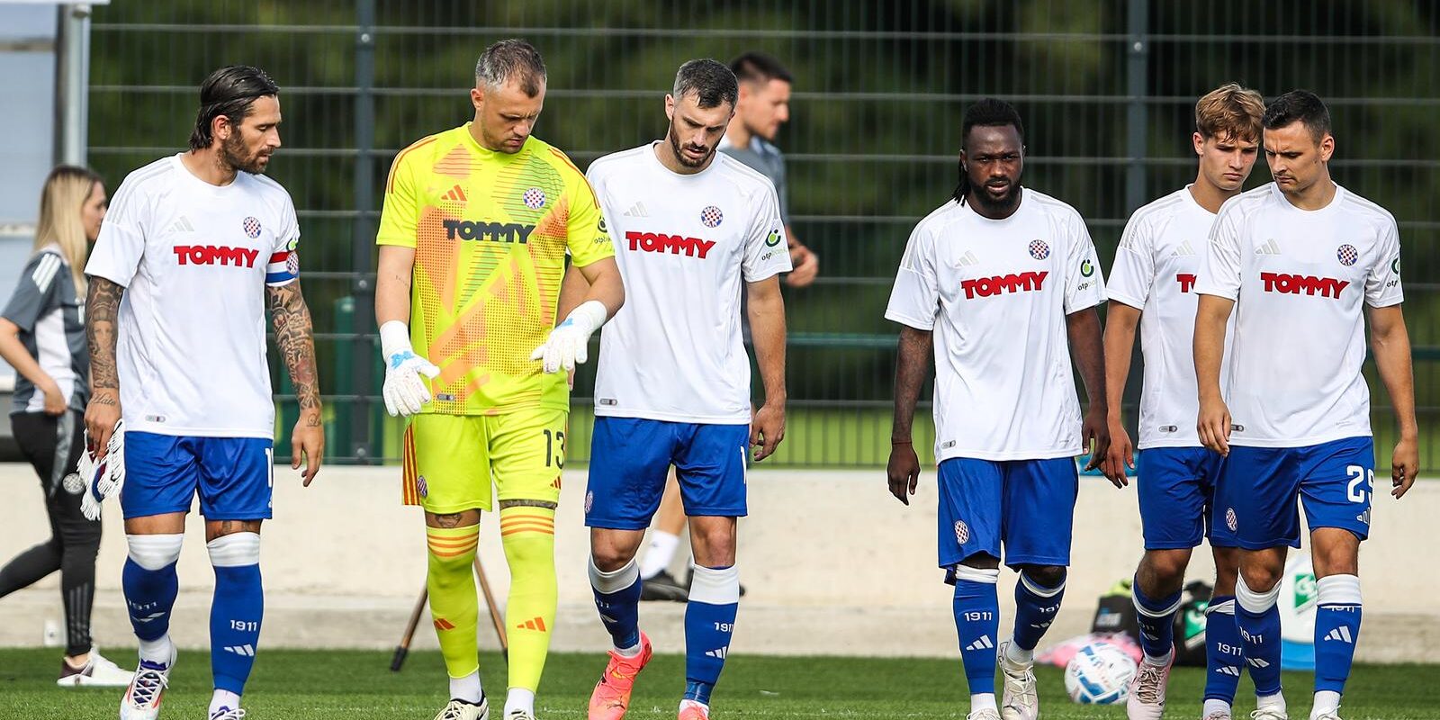 Radomlje: Pripremna nogometna utakmica između Kalcer Radomlje i HNK Hajduk