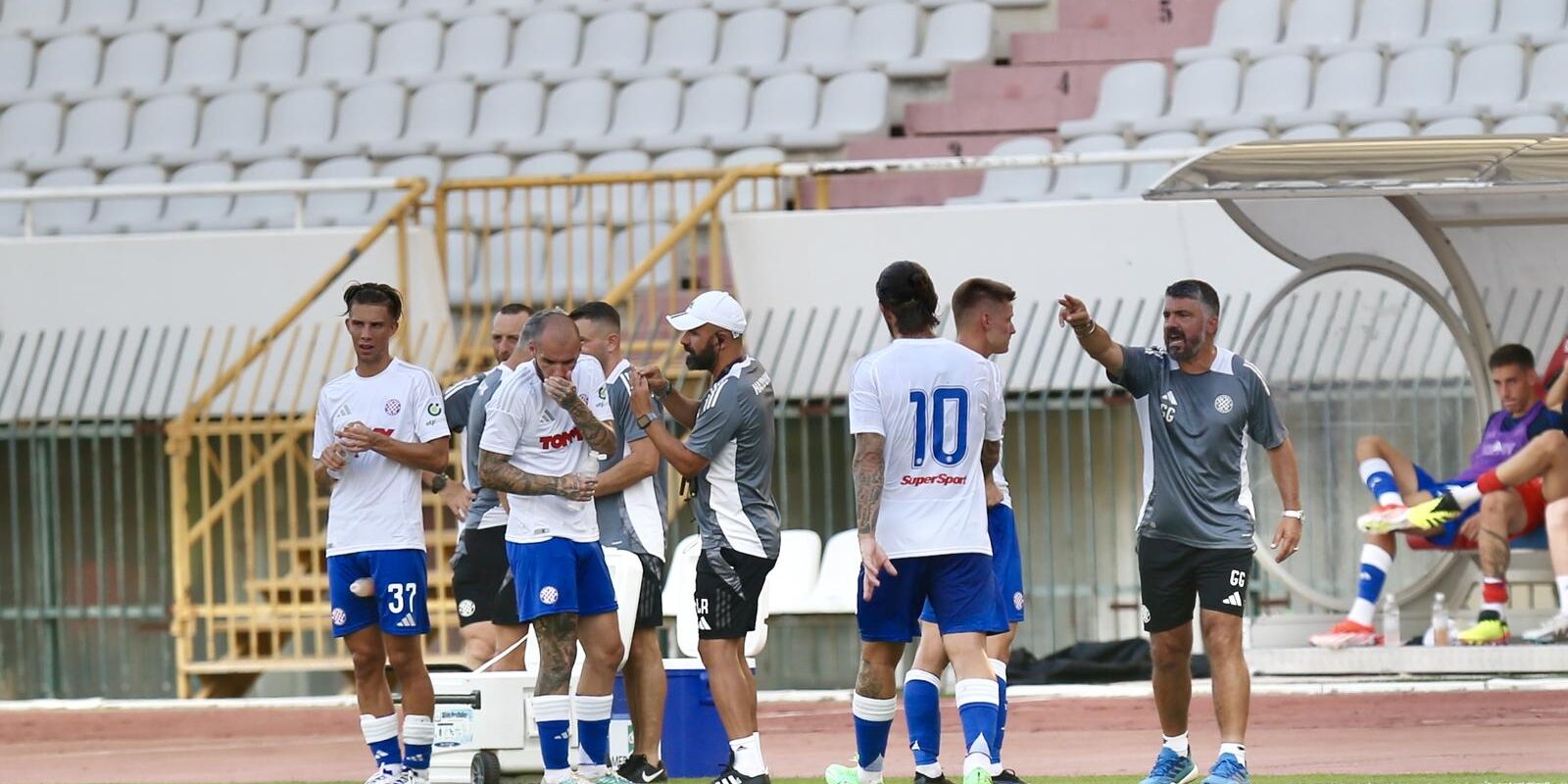 Split: Hajduk i Široki Brijeg odigrali prijateljsku utakmicu na Poljudu
