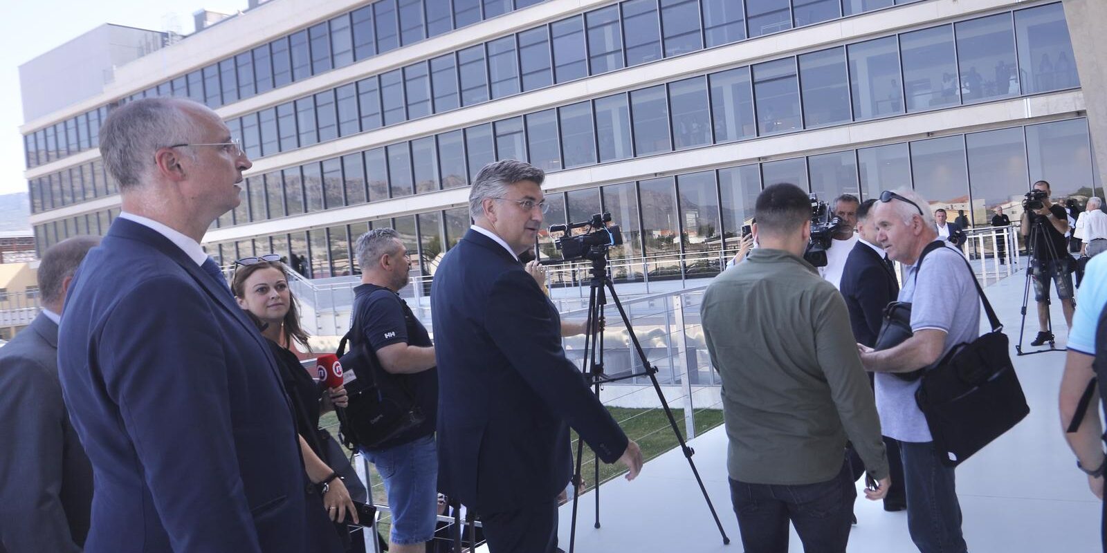 Split: Andrej Plenković i Ivica Puljak sudjelovali su na završnoj konferenciji projekta izgradnje Tehnološkog parka Dračevac
