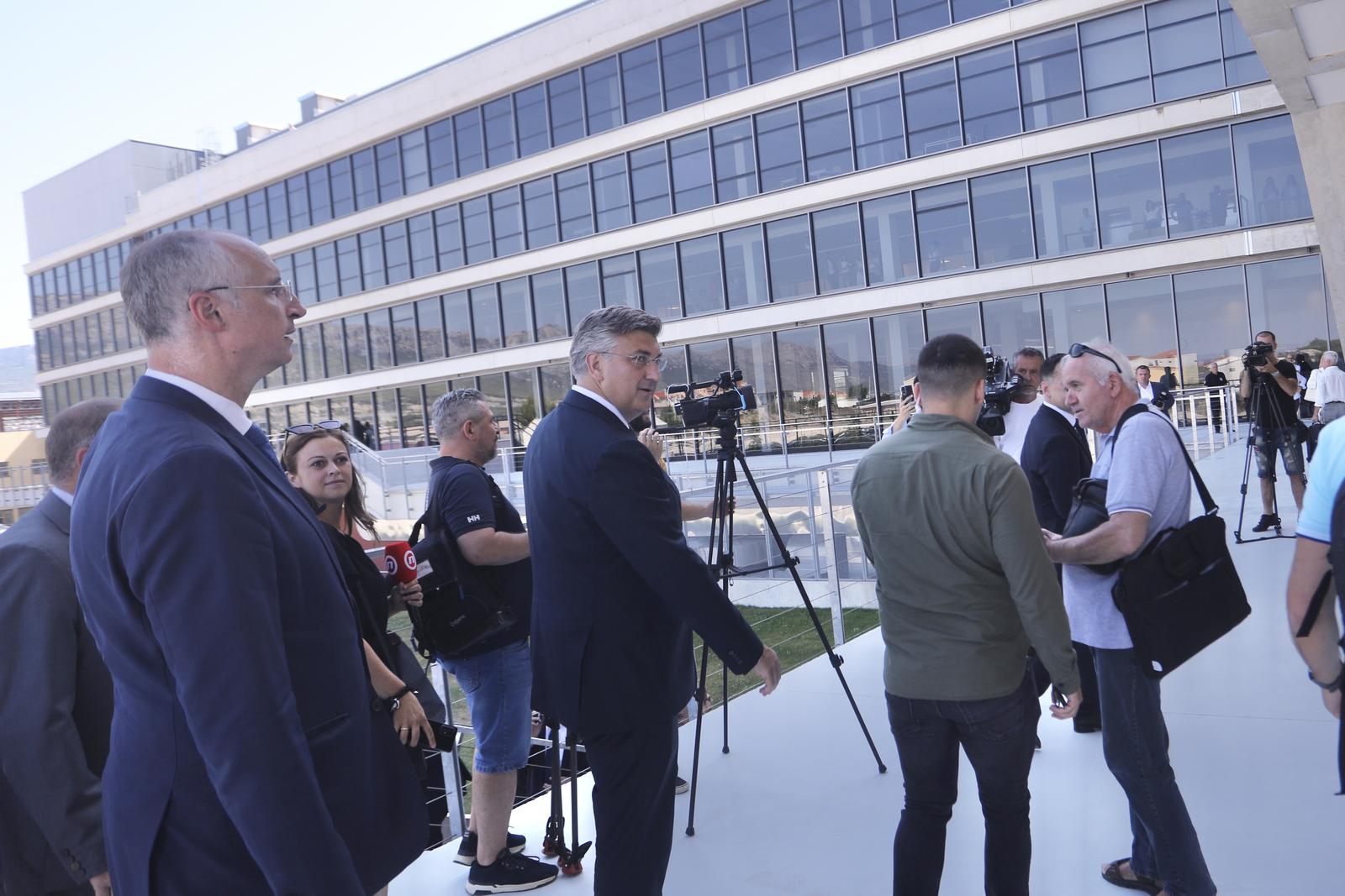Split: Andrej Plenković i Ivica Puljak sudjelovali su na završnoj konferenciji projekta izgradnje Tehnološkog parka Dračevac