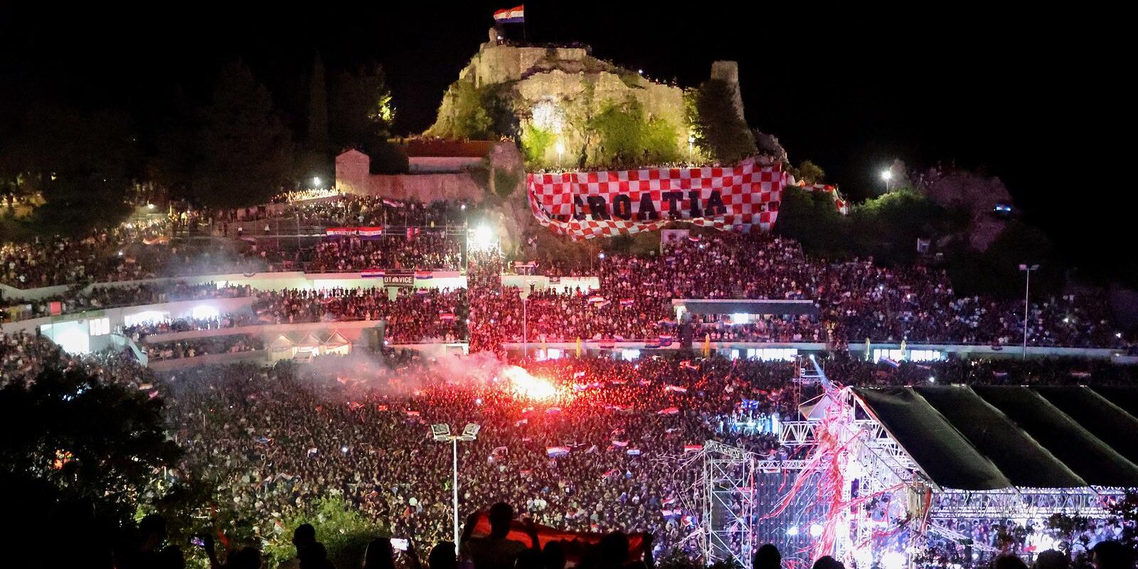 Koncert Marka Perkovića Thompsona u Imotskom