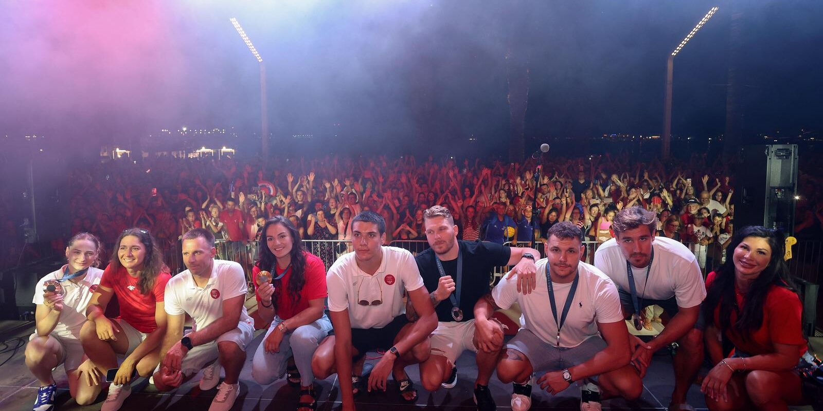 Split: Velika proslava u čast olimpijaca održana na Rivi