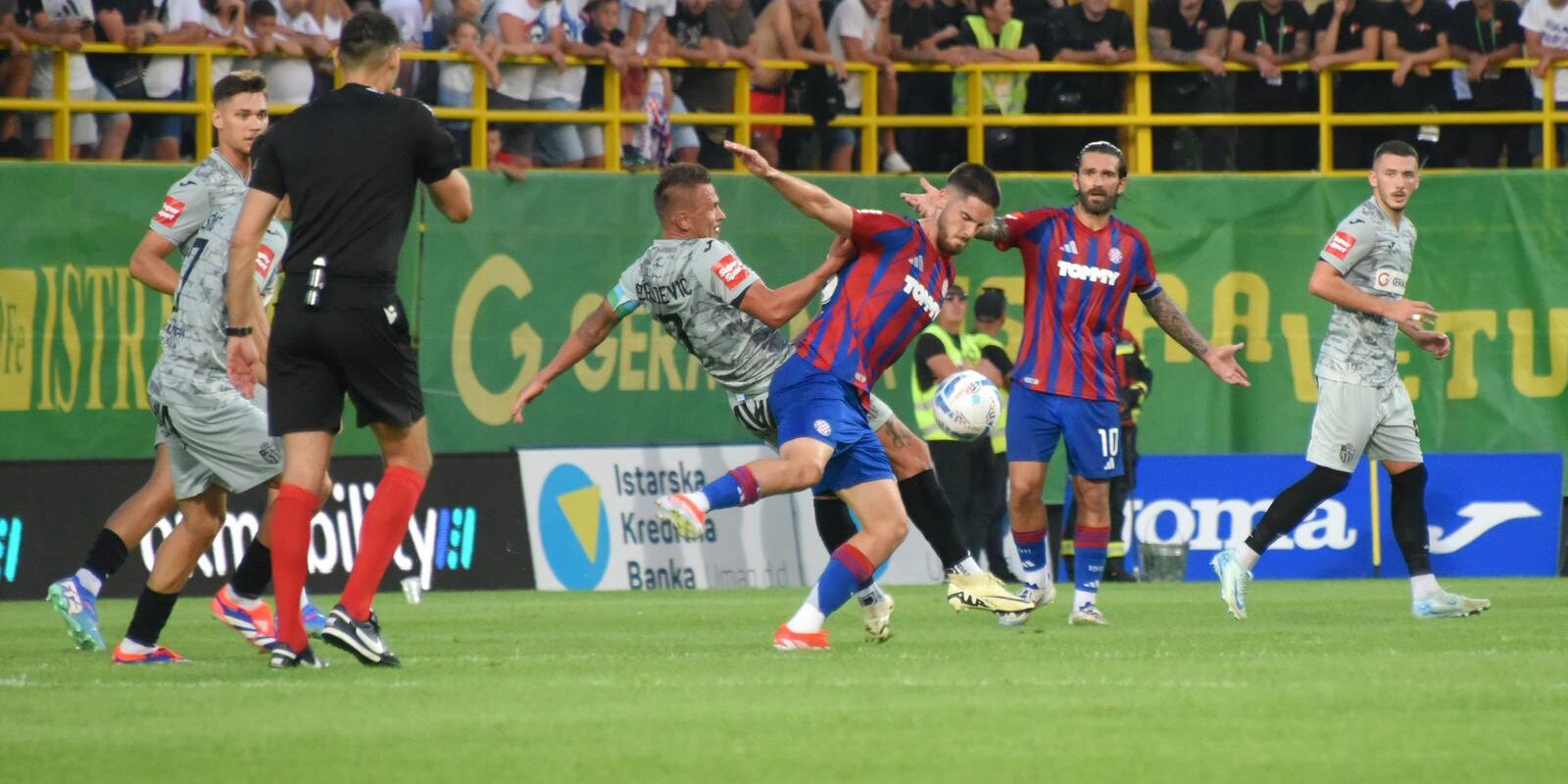 25.08.2024., Pula: 4.kolo Supersport HNL, Istra – Hajduk 1:1.