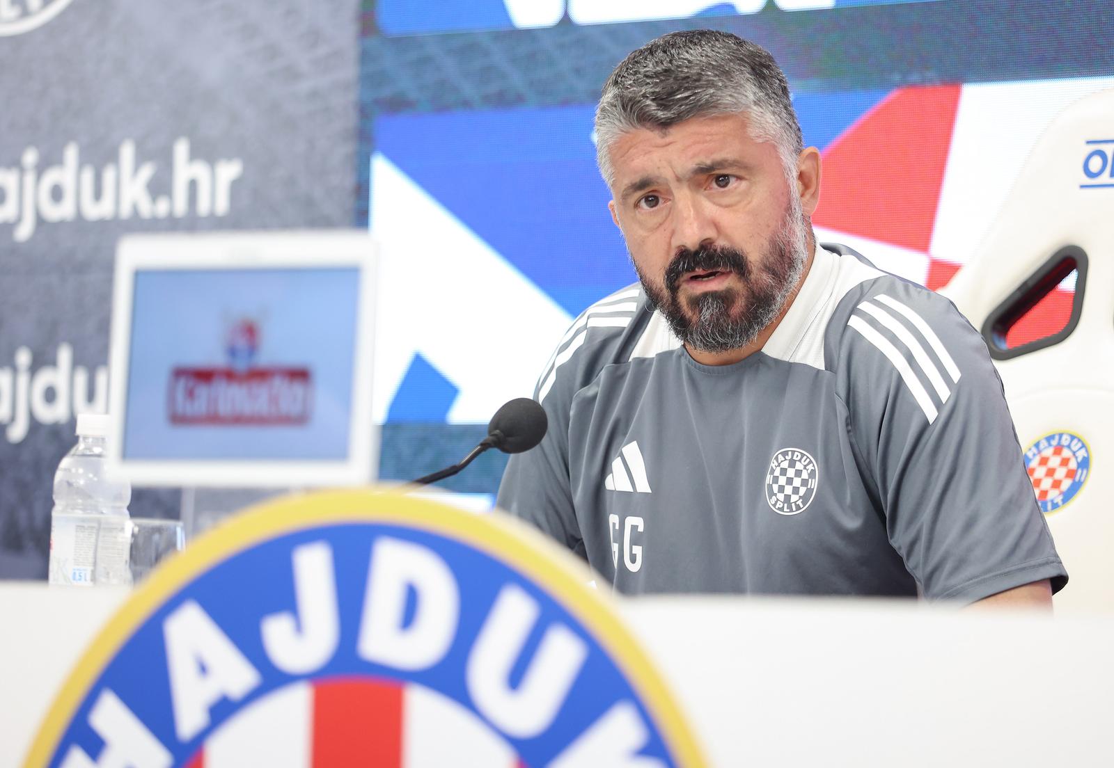 Split: Gennaro Gattuso održao konferenciju za medije uoči utakmice protiv NK Osijek