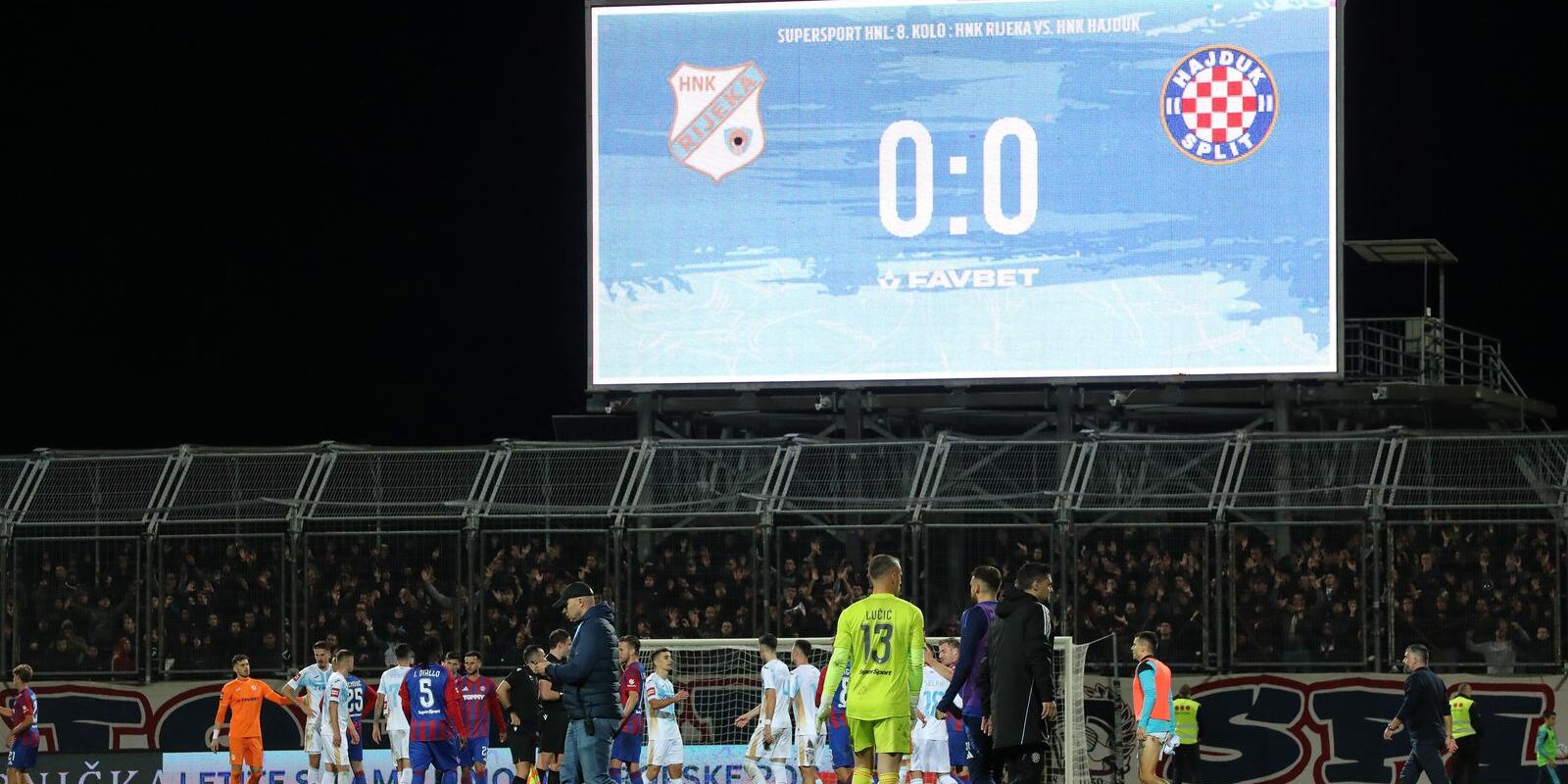 Rijeka: Rijeka i Hajduk sastali se u 8. kolu SuperSport HNL-a
