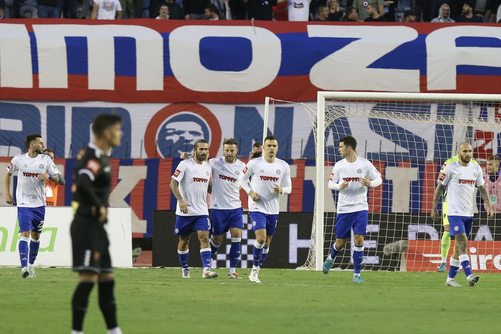 Split: HNK Hajduk i HNK Šibenik u utakmici 9. kola Prve HNL