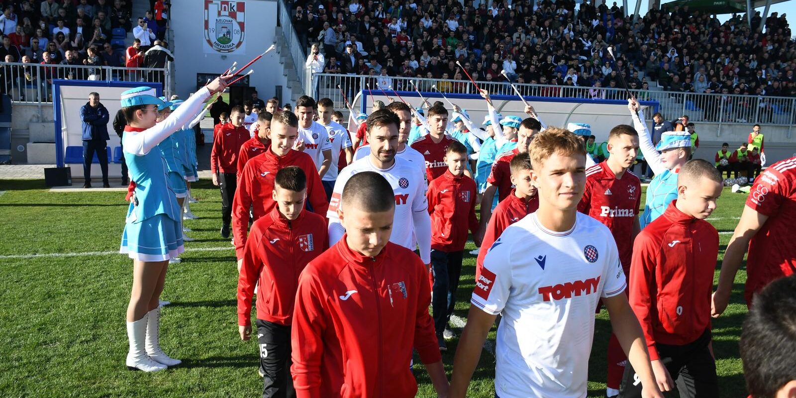 Mladost Ždralovi i Hajduk sastali se u osmini finala SuperSport Hrvatskog nogometnog kupa