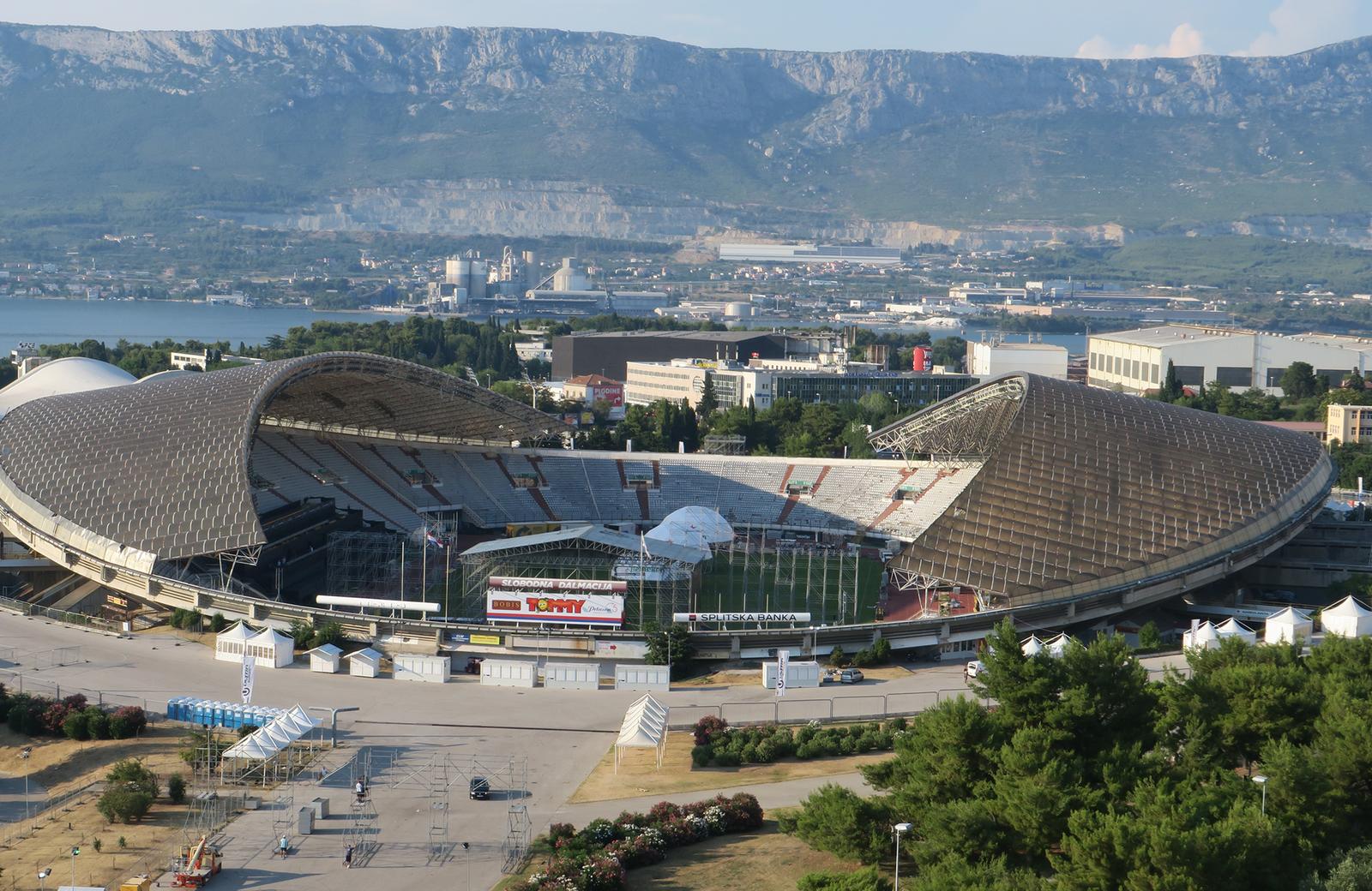 Split: Pripreme za ovogodinji Ultra Europe na Poljudu u punom su jeku