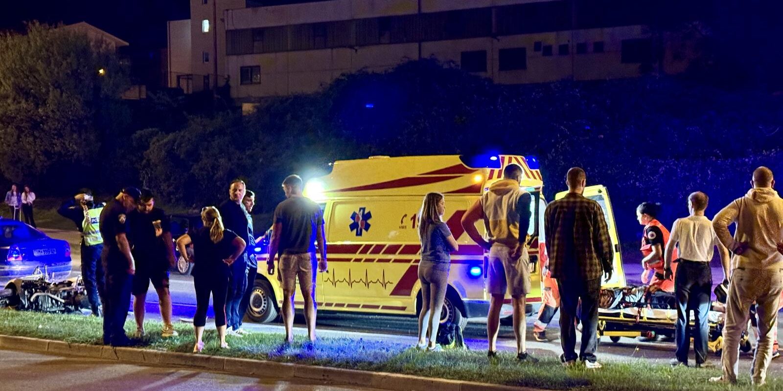 Split: U sudaru s automobilom ozlijeđen je motociklist