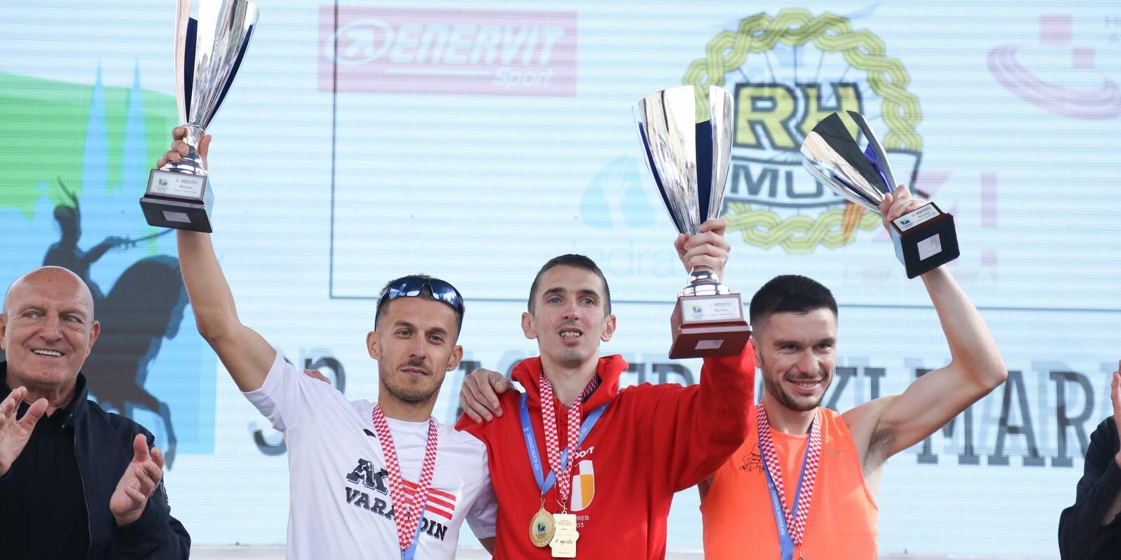 Dodjela medalja na 32. Zagrebačkom maratonu