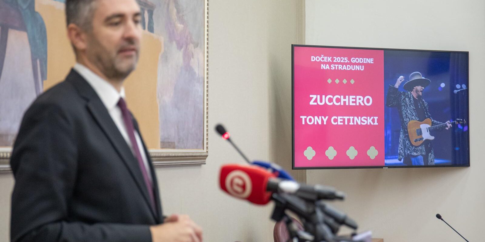Na dočeku Nove godine na Stradunu pjevat će megazvijezda Zucchero, platit će ga 300.000 eura!