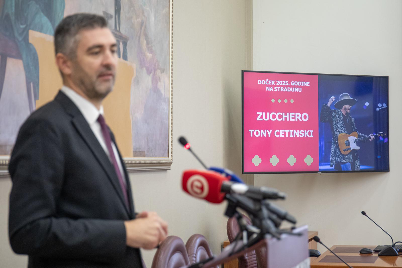 Na dočeku Nove godine na Stradunu pjevat će megazvijezda Zucchero, platit će ga 300.000 eura!