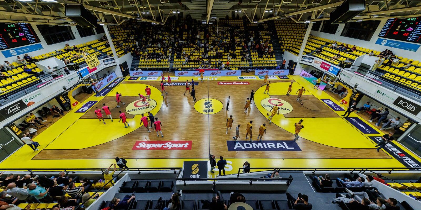 Split: Abba Liga, košarkaška utakmica između KK Split i KK Mega MIS