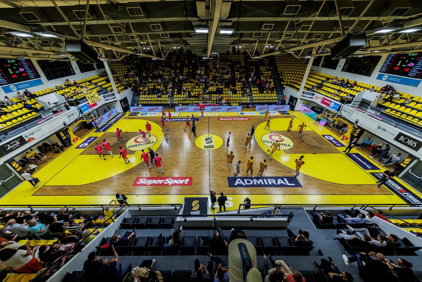 Split: Abba Liga, košarkaška utakmica između KK Split i KK Mega MIS