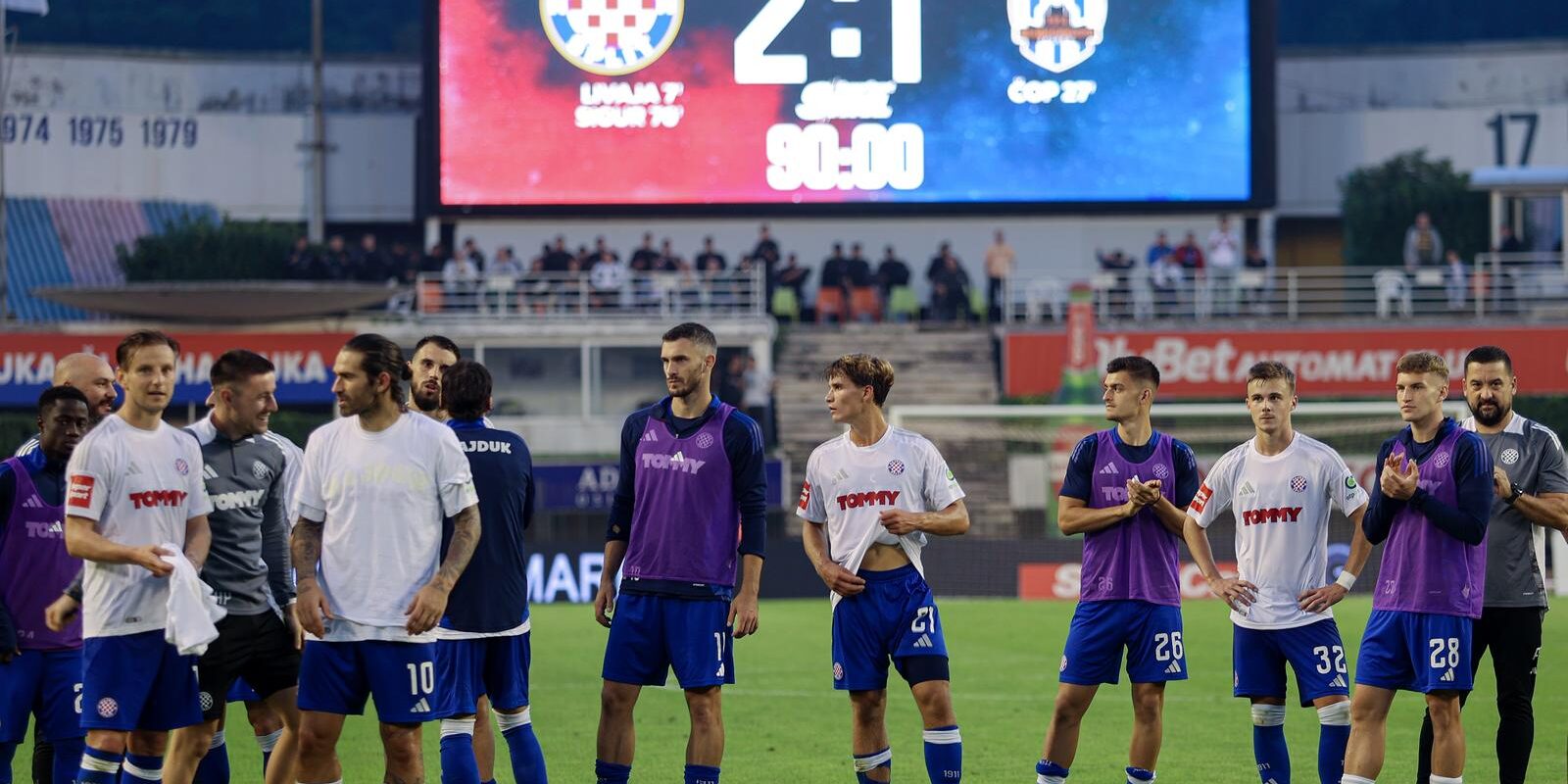 Split: Hajduk i Lokomotiva sastali se u 11. kolu SuperSport HNL-a