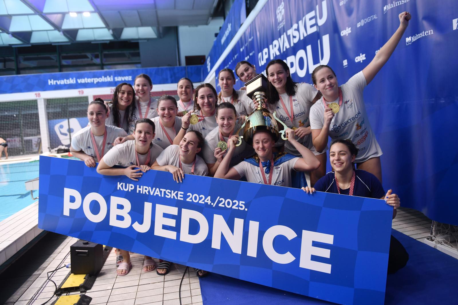 Finale Kupa Hrvatske u vaterpolu za žene: VK Jadran – ŽAVK Mladost