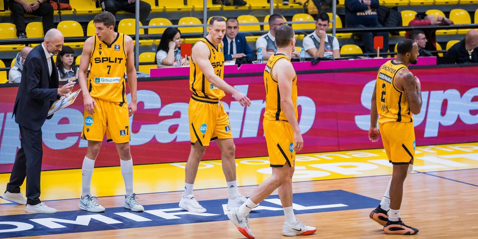 Split: KK Split i KK Krka u utakmici ABA Lige