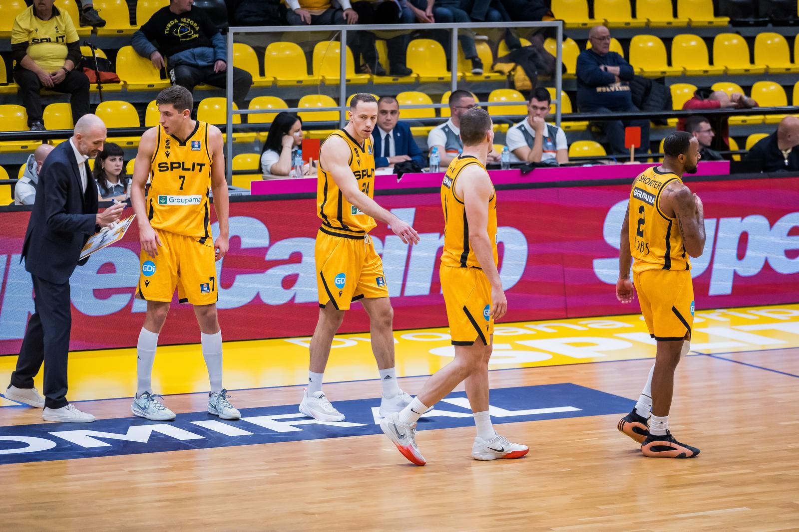 Split: KK Split i KK Krka u utakmici ABA Lige