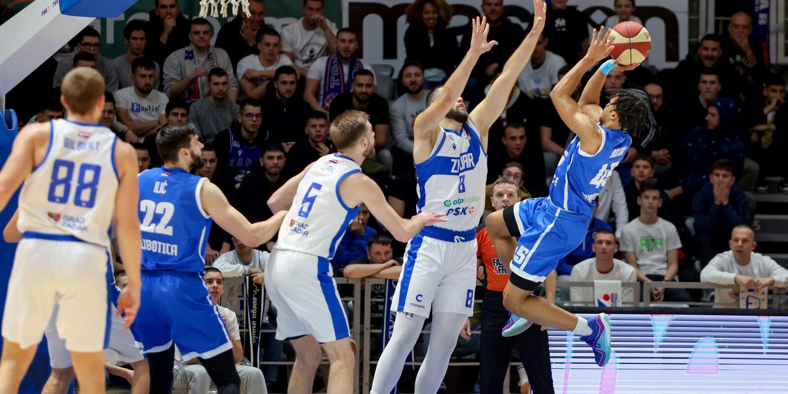 Zadar: Zadar i Spartak odigrali utakmicu 14. kola ABA lige