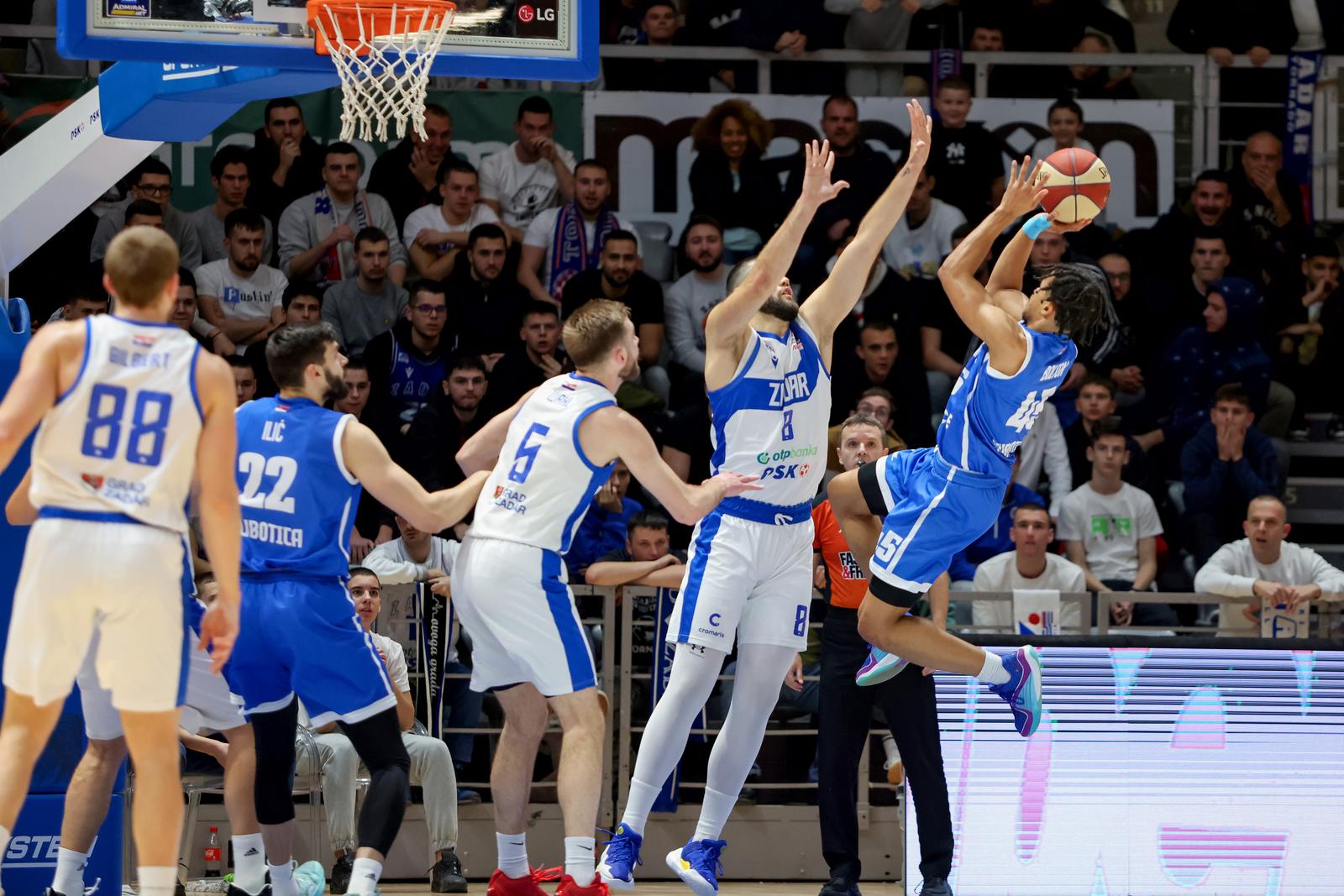 Zadar: Zadar i Spartak odigrali utakmicu 14. kola ABA lige