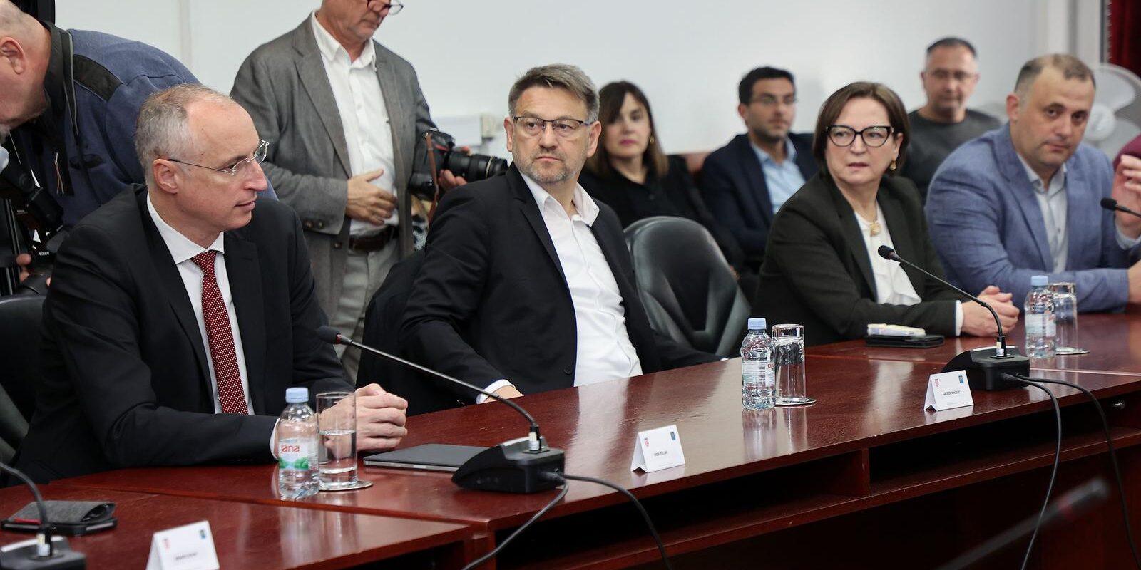 Split: Ministrica Marija Vučković na uručenju ugovora za projekte poboljšanja vodno-komunalne infrastrukture