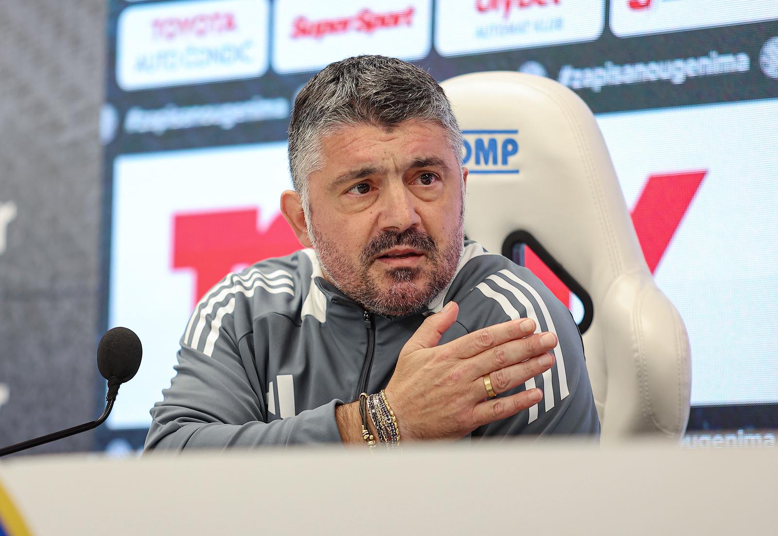 Split: Gattuso počastio novinare, a oni njega iznenadili poklonom