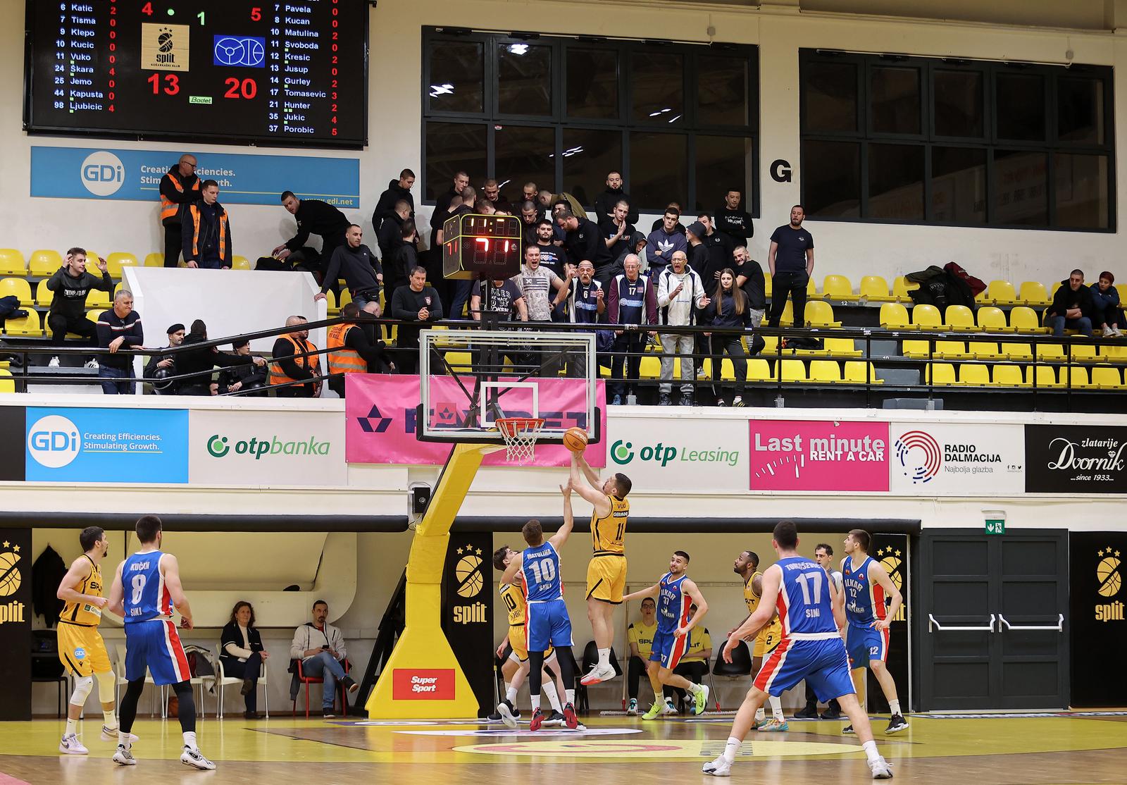 Split: Prvenstvo Hrvatske za košarkaše Split – Alkar