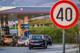 Split: Gužva na benzinskim postajama zbog novog poskupljenja goriva