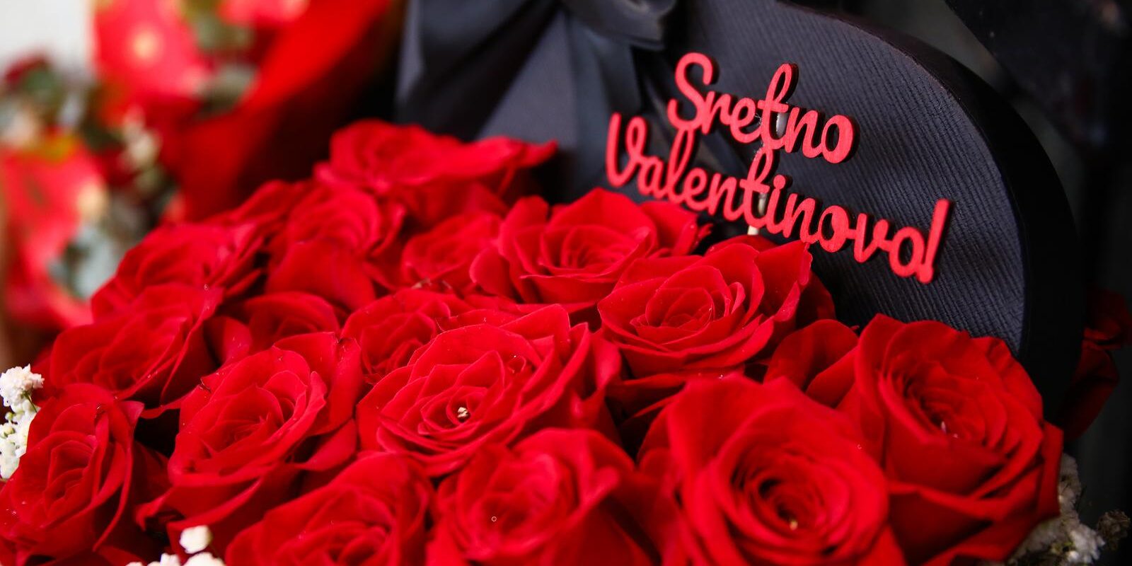 Zagreb: Crvene ruže za Valentinovo