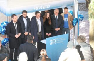 Split: Ministar Šime Erlić u društvu župana Blaženka Bobana posjetio je punkt Pravog mista
