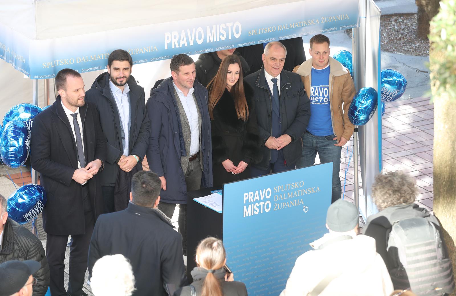 Split: Ministar Šime Erlić u društvu župana Blaženka Bobana posjetio je punkt Pravog mista