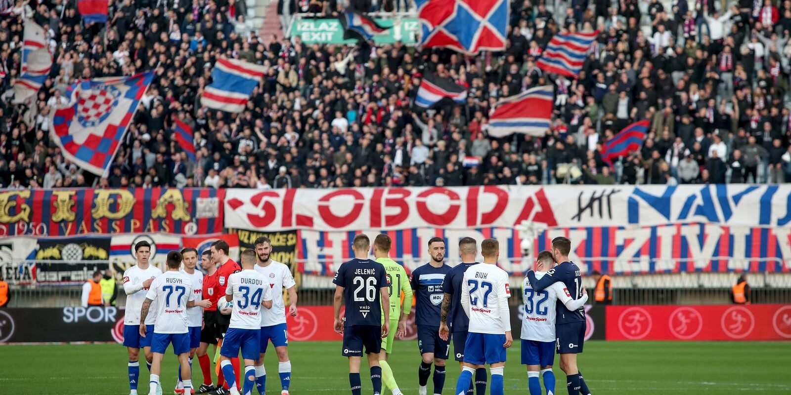Split: Hajduk i Osijek sastali se u 23. kolu SuperSport HNL-a