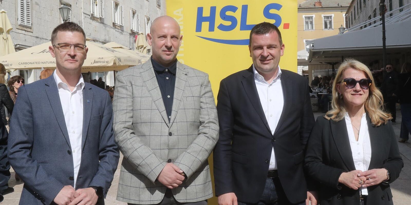 Sinj: Predstavljanje HSLS-ovog kandidata za gradonačelnika Sinja i izjava za medije