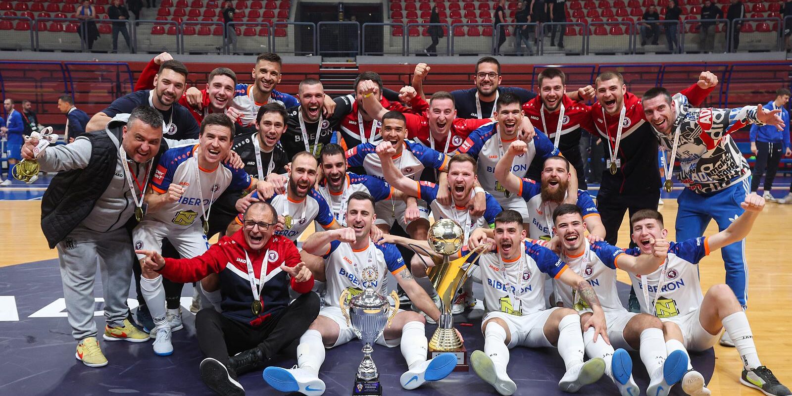Torcida Biberon svladala Futsal Dinamo u finalu Kupa, osvojila prvi trofej u klupskoj povijesti