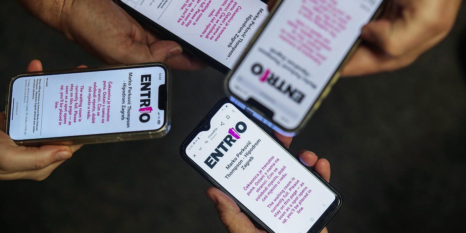 Velika navala za Thompsonov koncert, stranica koja prodaje karte aktivirala virtualne čekaonice