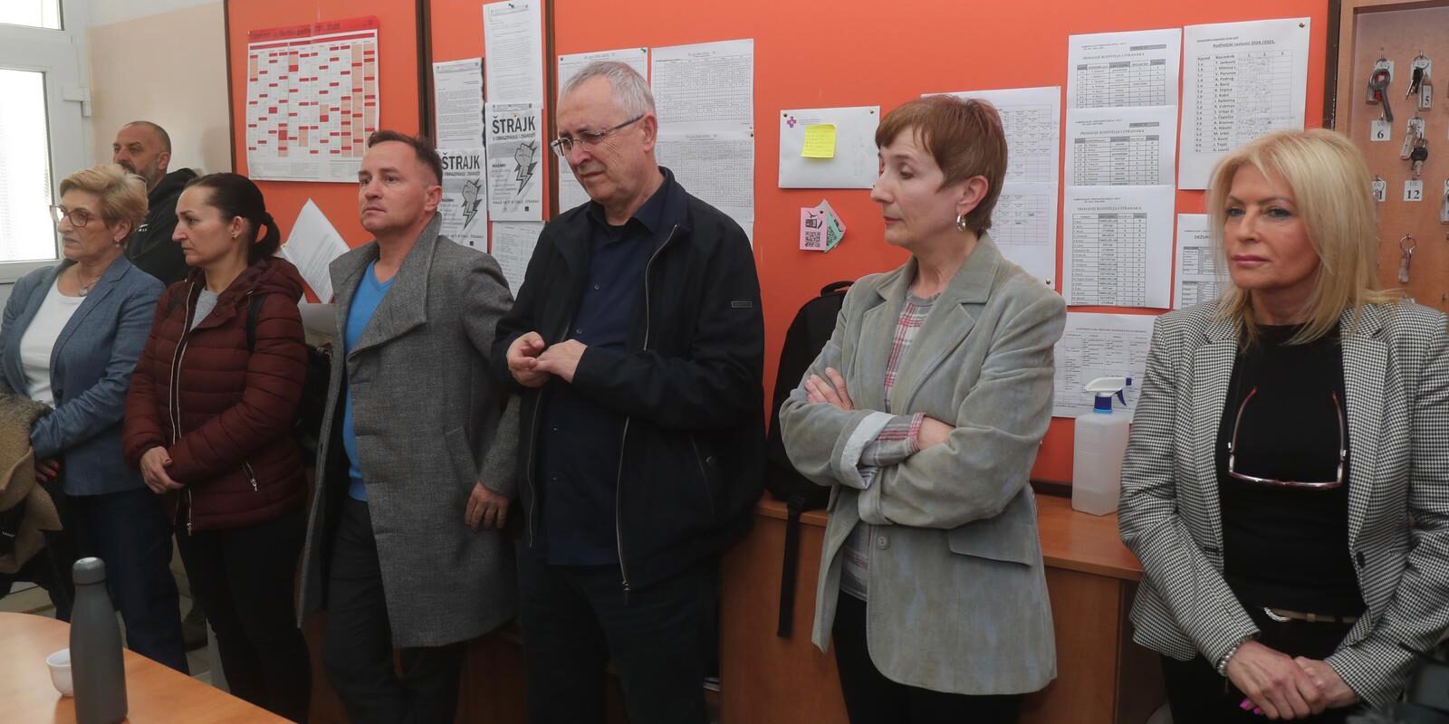Štrajk prosvjetnih djelatnika u splitskim srednjim školama