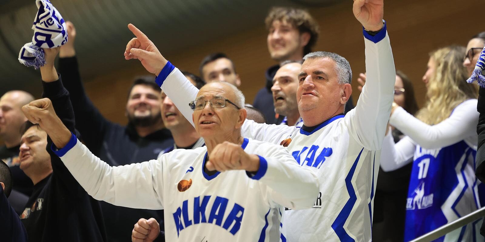 Zabok: Miro Bulj navija za KK Alkar na utakmici polufinala Krešimria Ćosića
