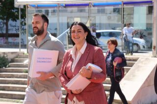 Split: Ivana Ninčević Lesandrić predala potpise za lokalne izbore