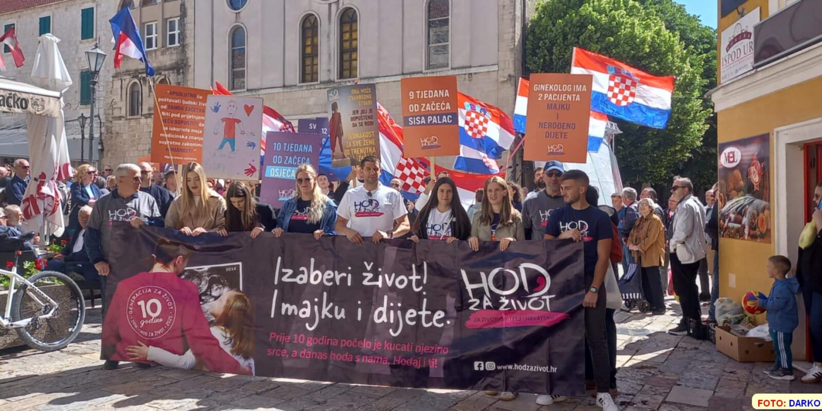 II Hod za život Sinj – udarna 021 portal