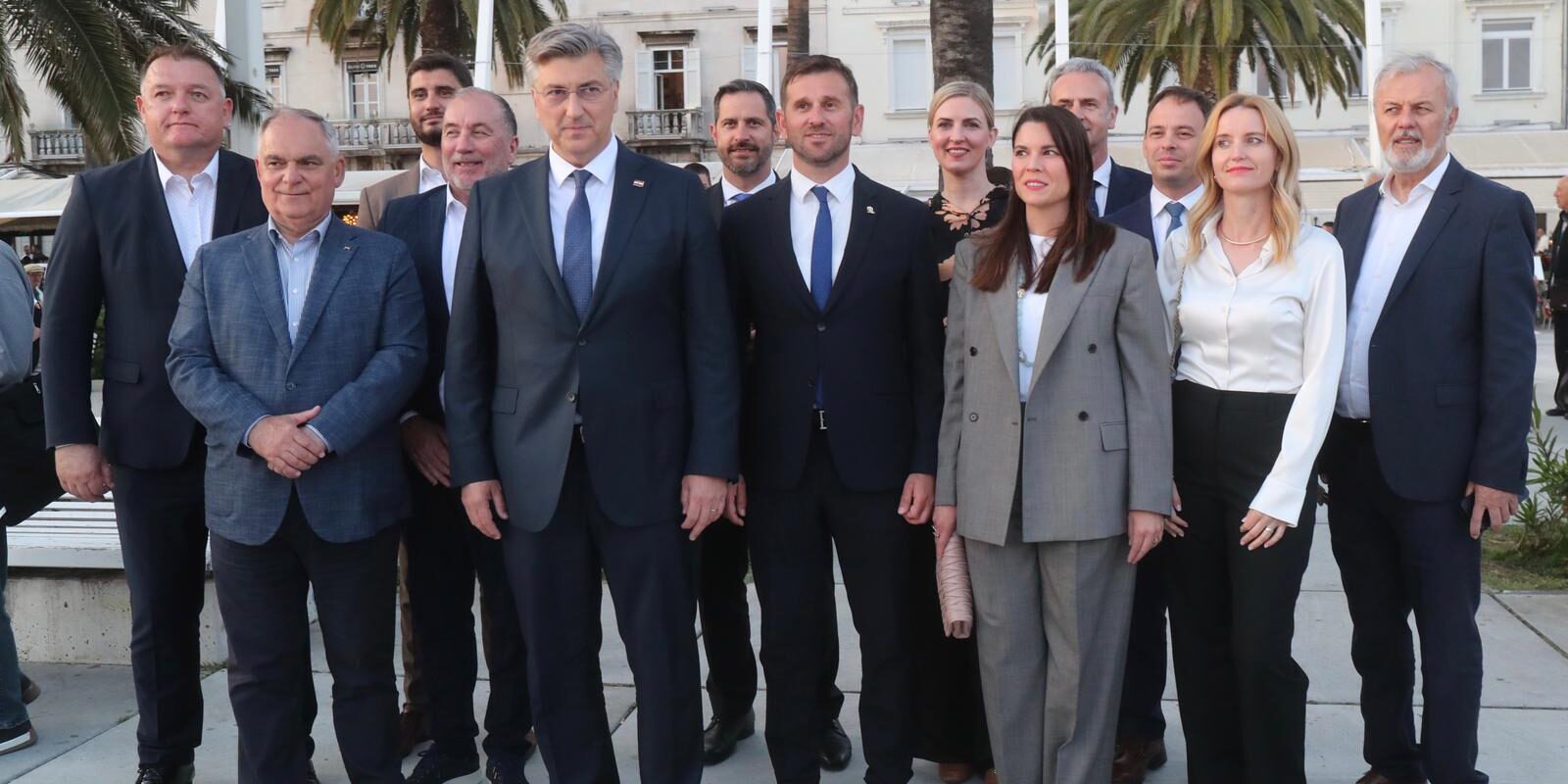 Split: Andrej Plenković dao podršku članovima HDZ-a uoči loklanih izbora