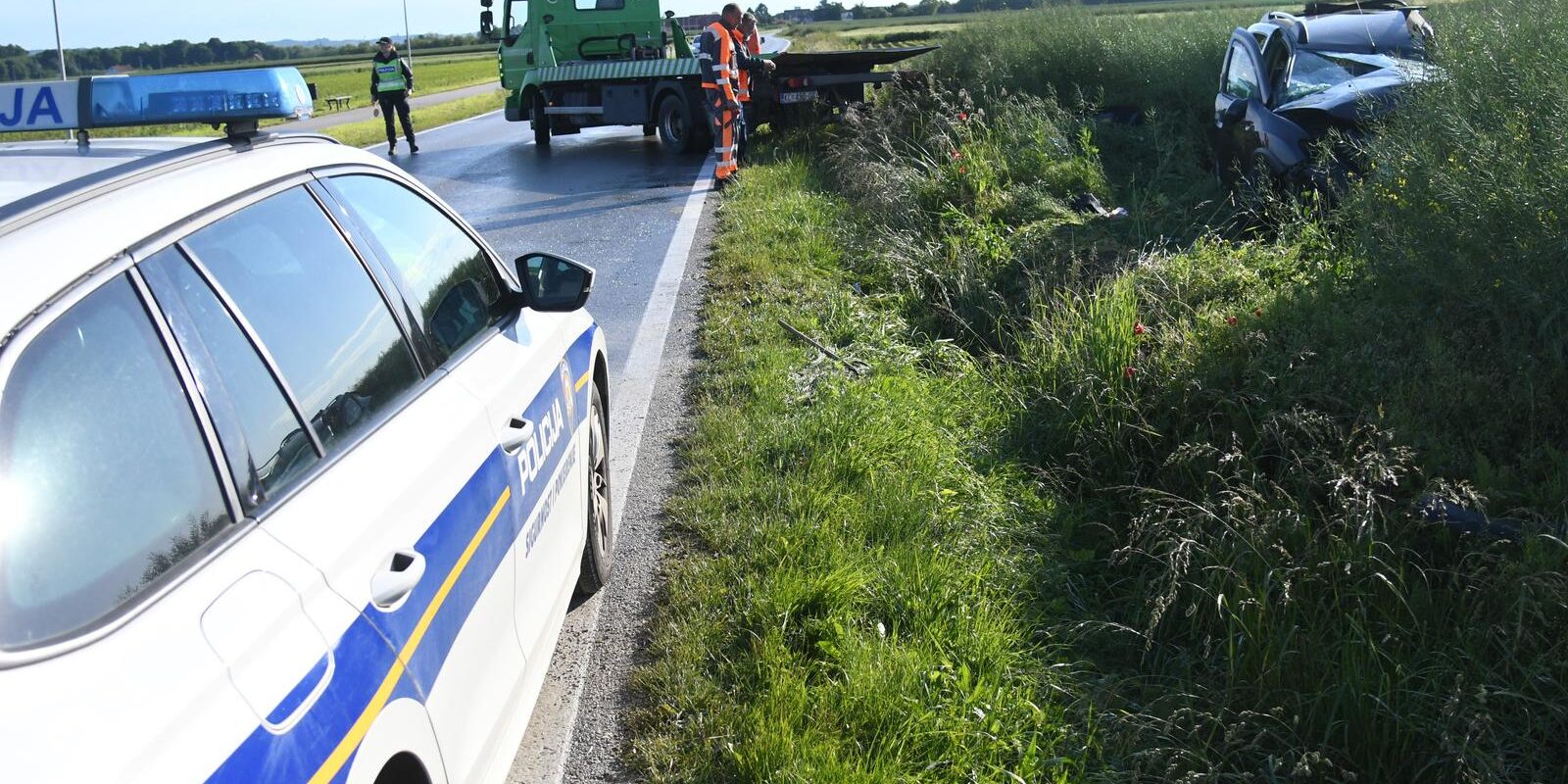 U Peterancu četiri osobe ozlijeđene u sudaru dva automobila
