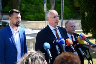 Split: Ivica Puljak održao konferenciju za medije nakon izbora