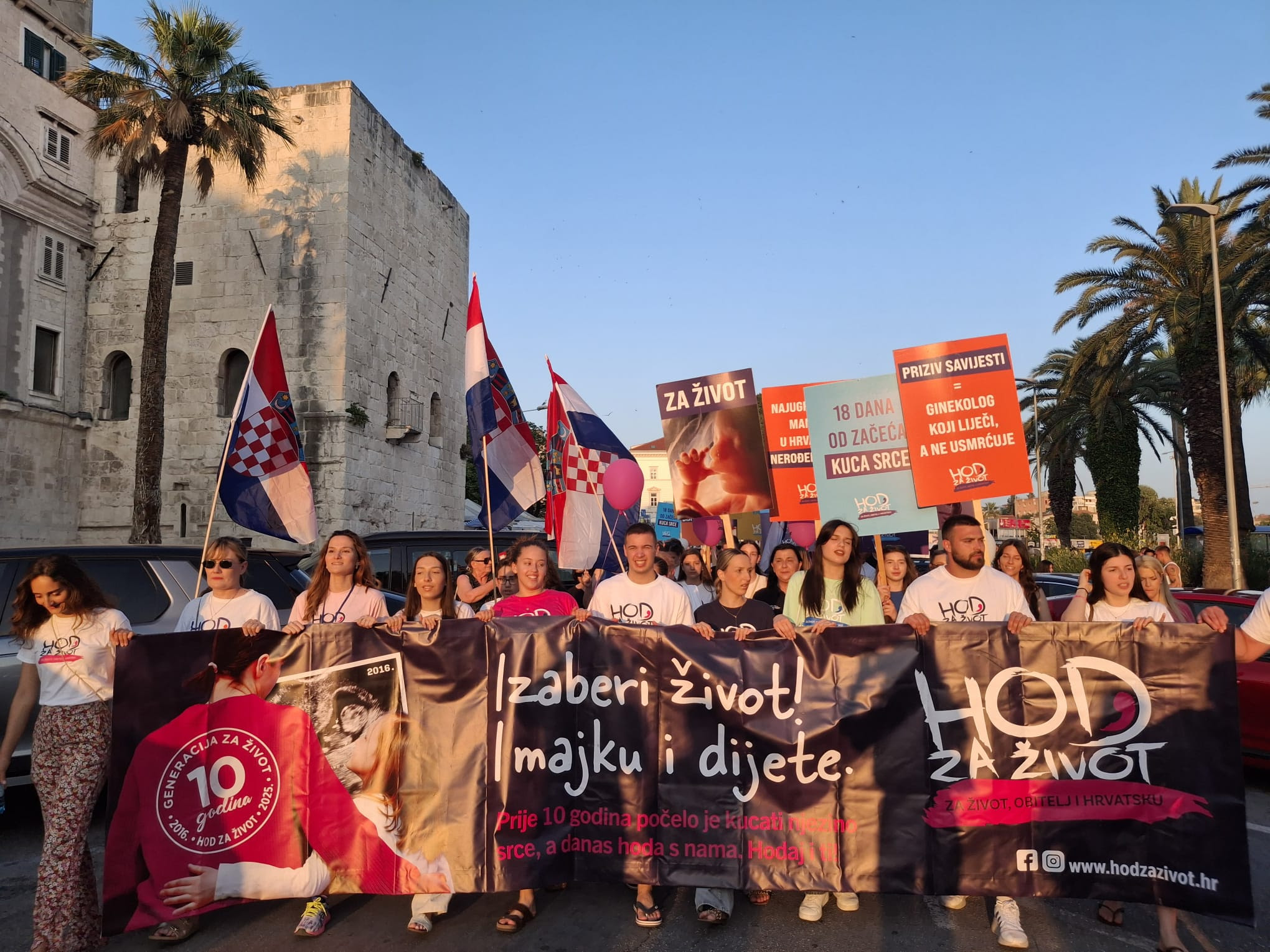 Hod za život Split1