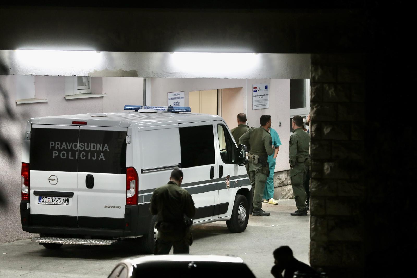 Split: Dio zatvorenika nakon požara u zatvoru snimljen na hitnom bolničkom prijemu