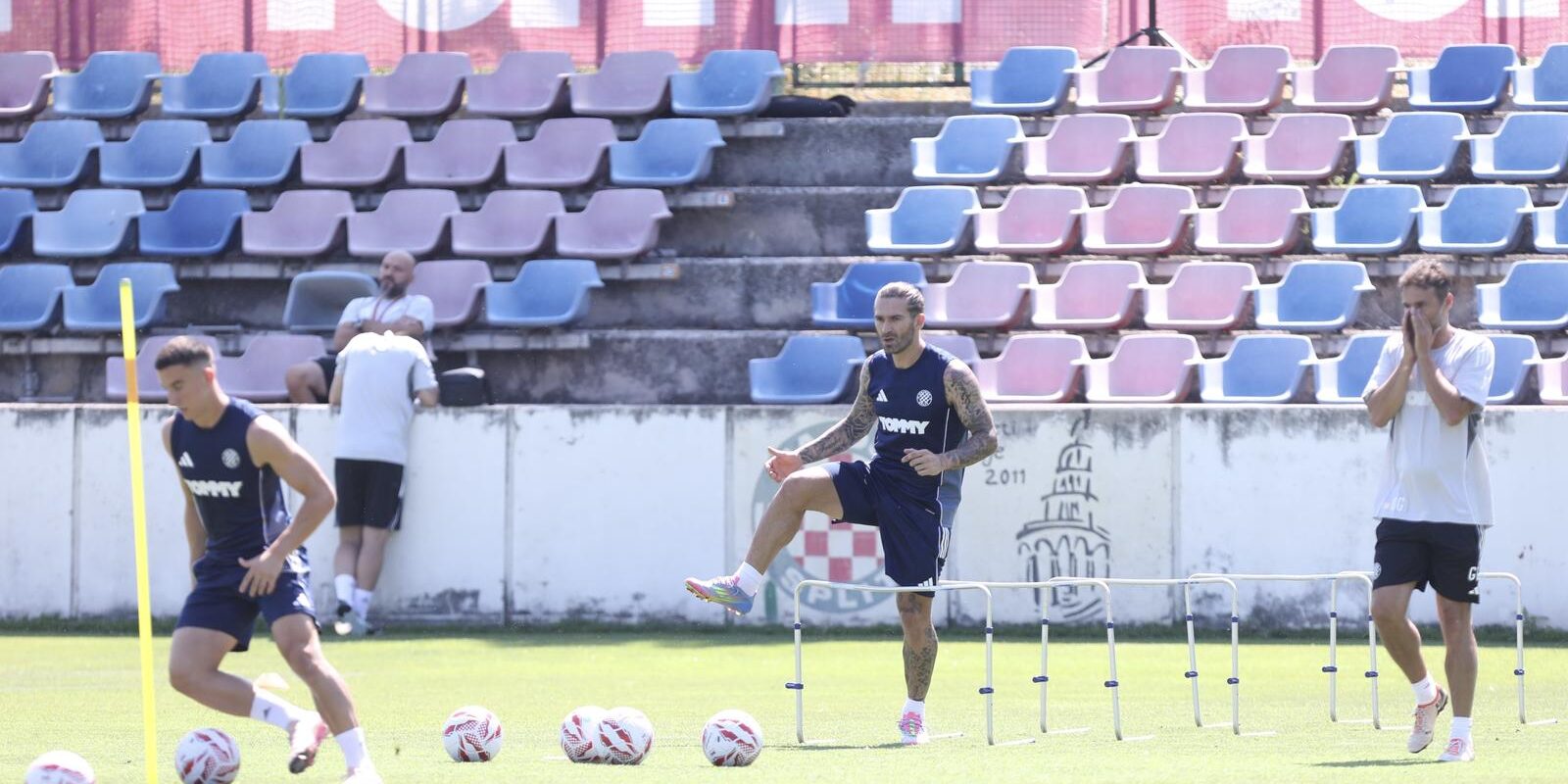 Split: Prozivka i prvi trening Hajduka pod vodstvom Gonzala Garcije