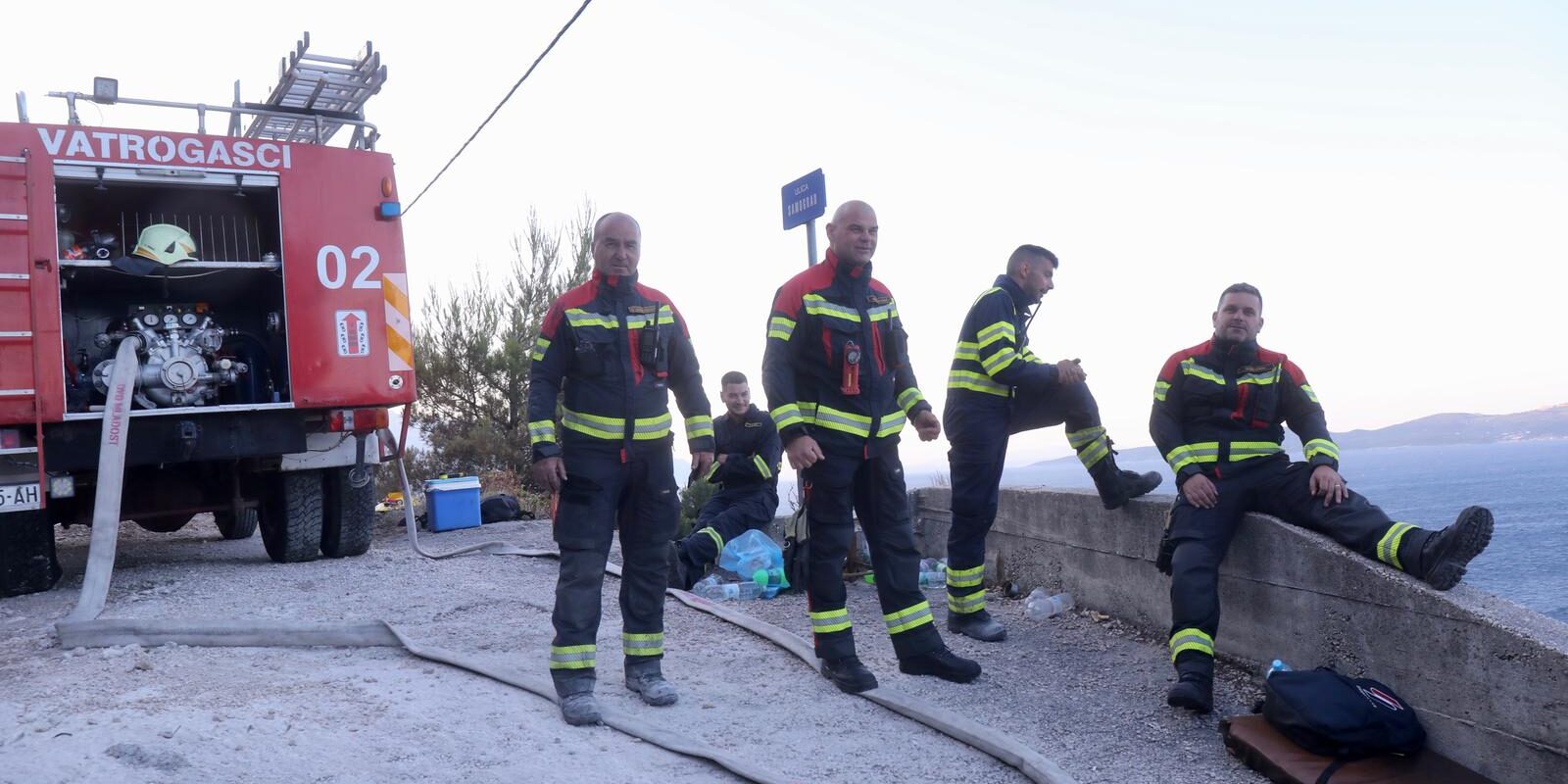 Jutro na požarištu kod Mimica i Marusica