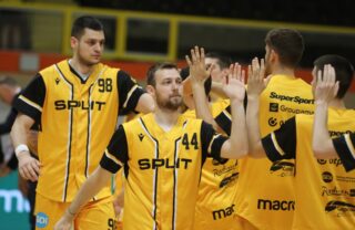 Split: Treća utakmica polufinale serije prvenstva Hrvatske između Splita i Dinama